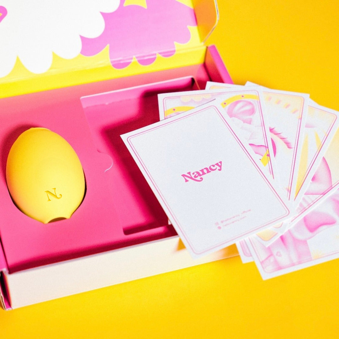 Vibrador de clitóris limão — com bolsa